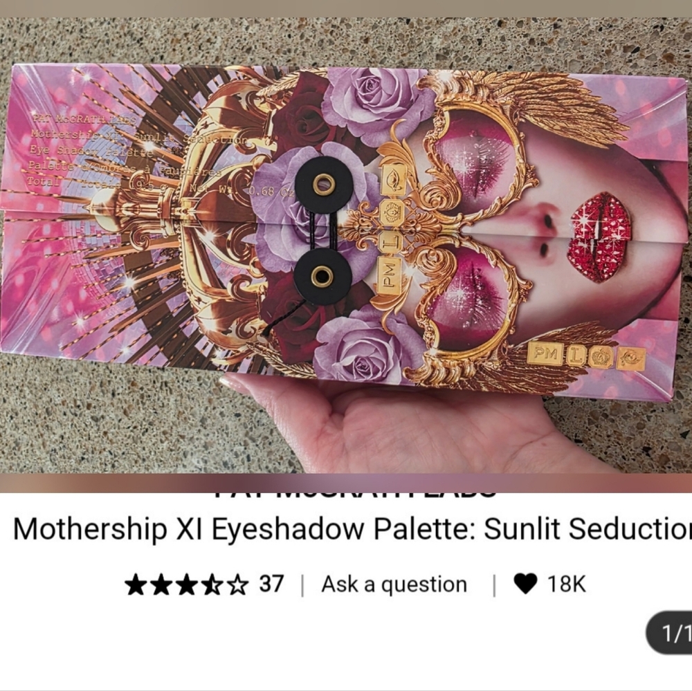 Pat McGrath Mothership XI Eyeshadow Palette: Sunlit Seduction